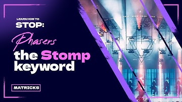 To Stomp or Not to Stomp - That is the Question!