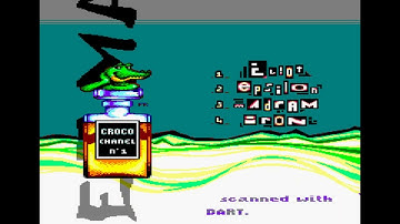 Amstrad CPC Plus - Croco Chanel Demo by Overlanders