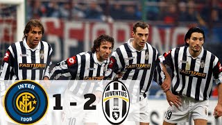 INTER MILAN 1-2 JUVENTUS  SERIE A 1999/2000