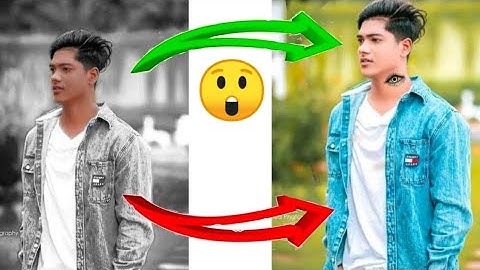 Snapseed - Just 3 steps Dark And Blue Effect edit easily 🔥||Snapseed photo editingHM EDITOR5.5,00M