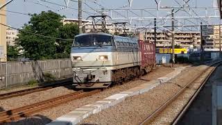 EF66-109  1096レ札幌貨物ターミナル行  八丁畷通過