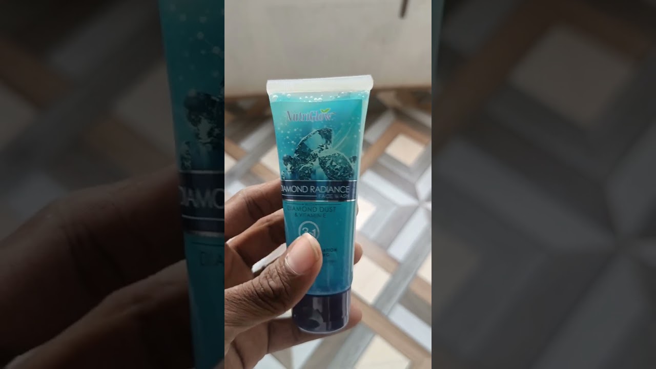 nutri glow diamond facewash 60ml.                mrp 135 wholesale rate 70/- only