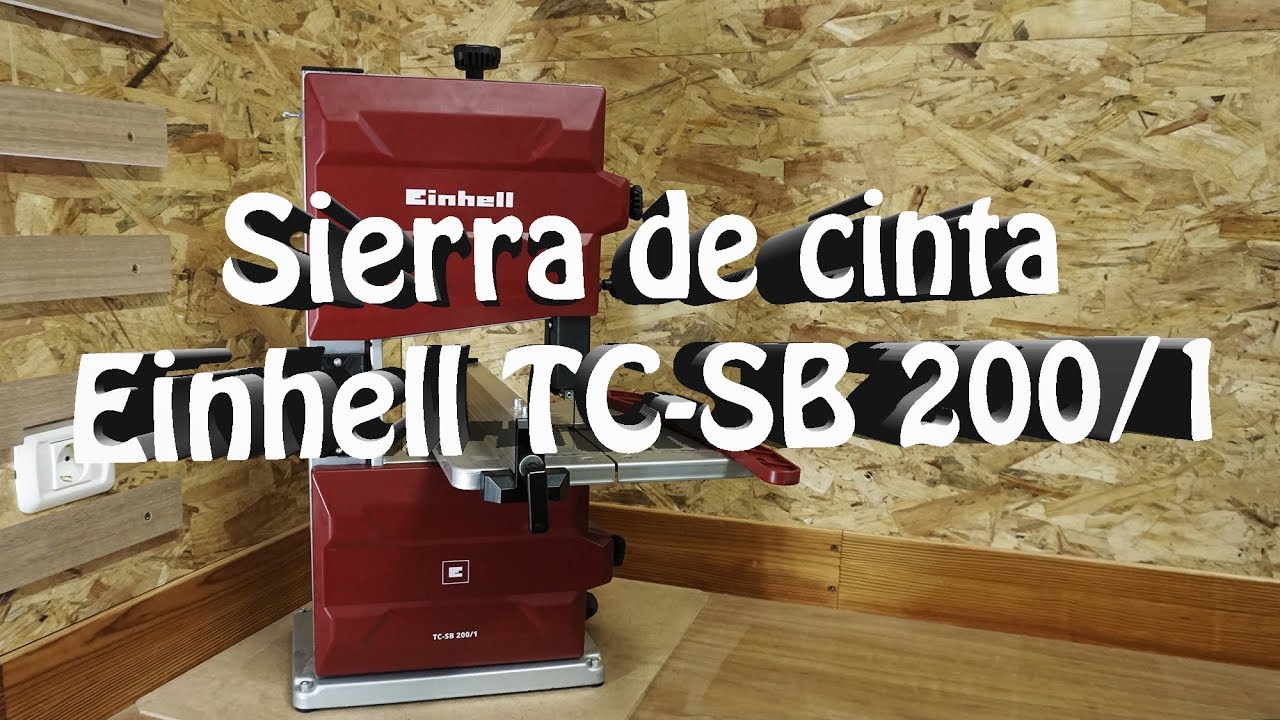 Sierra de cinta TH-SB 200 de Einhell - Outlet Piscinas