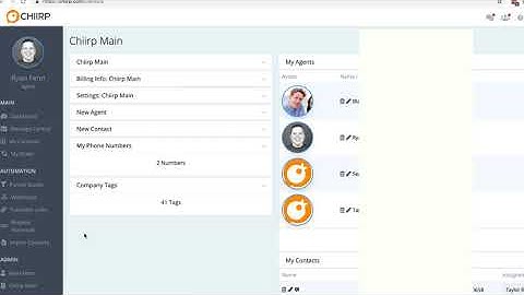 CHIIRP - Setting up Email