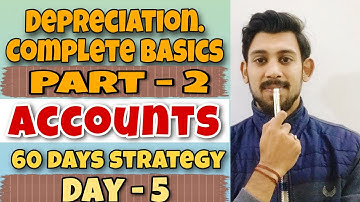 Depreciation | Class 11  - Accounts | Part 2