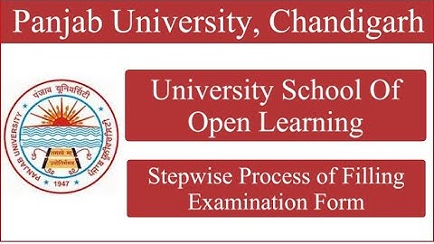 # punjab University# USOL # stepwise process for filling for Examination forms#🙏❤️