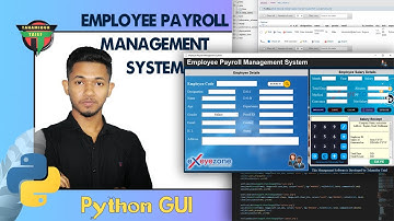 Employee Payroll Management System | Tahamidur Taief | Pyhton GUI Poject Demo |2022