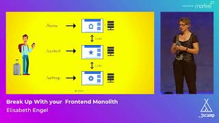 Break Up With Your Frontend Monolith by Elisabeth Engel  · JSCamp Barcelona 2018 screenshot 3