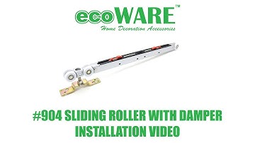 𝐞𝐜𝐨𝐖𝐀𝐑𝐄 - #𝟗𝟎𝟒 𝐒𝐥𝐢𝐝𝐢𝐧𝐠 𝐑𝐨𝐥𝐥𝐞𝐫 𝐖𝐢𝐭𝐡 𝐃𝐚𝐦𝐩𝐞𝐫