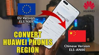 Converto Huawei P40 PRO da Versione EU a CINESE | Rebrand Huawei P40 Pro from EU to CHINESE Version