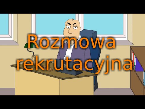 Rozmowa rekrutacyjna / śmieszna animacja