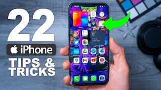 iPhone 13 - 22 Tips & Tricks for 2022- Secret settings & Hidden Features 🤫