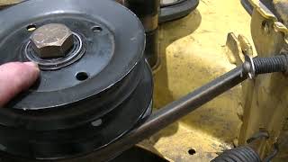 John Deere 48C Mower Deck Repairs - zeketheantiquefreak