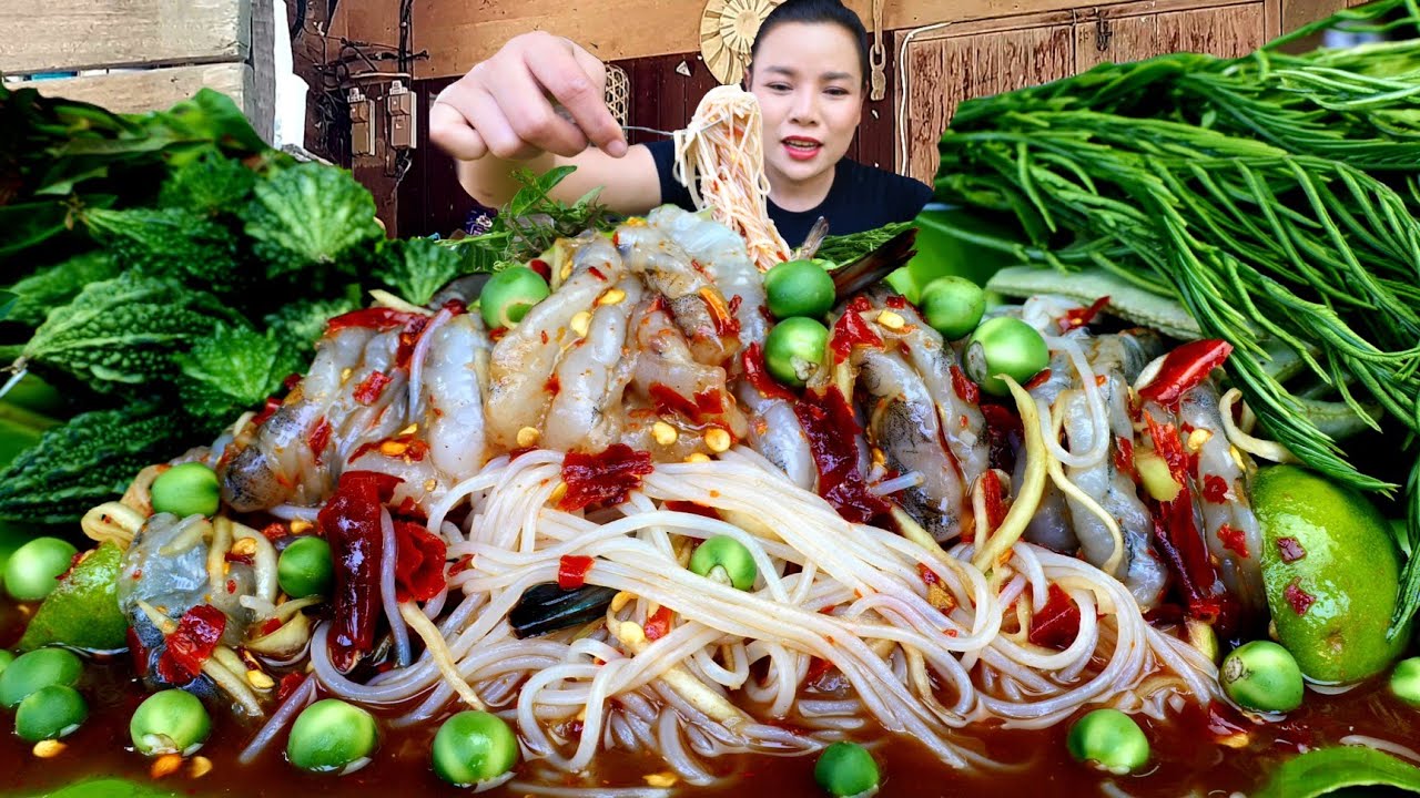 ตำซั่งกุ้งสดเผ็ดๆนัวร์น้ำปลาร้าเเกล้มมะระชะอมเเซ่บถึงใจ|ส้มซ่าพาเเซ่บ 4 มีนาคม ค.ศ. 2026