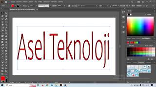 Adobe Illustrator Candara Yazımlarında Eğitim Anlatımı