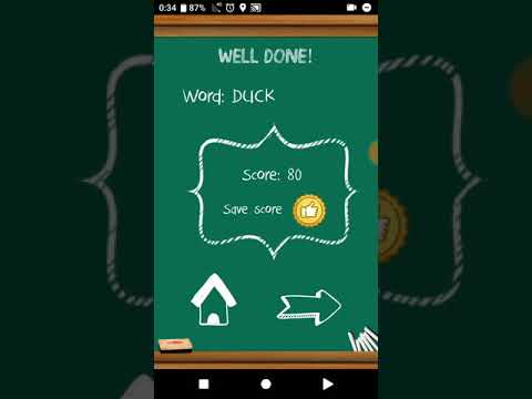 Hangman Game Android App Clip