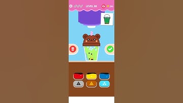 Bubble Tea! ☕ Level #88 Gameplay (Android, iOS) #Shorts #PlayGo!