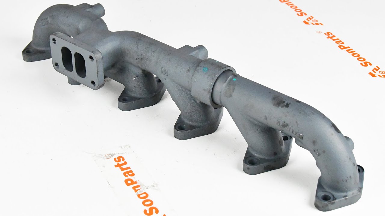 SoonParts Exhaust Manifold 3943875+3943871=3942257 for Cummins Engine ...