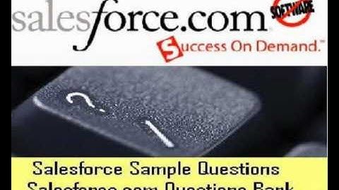 salesforce Sample Questions
