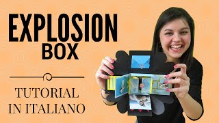 Come fare una EXPLOSION BOX - Tutorial in Italiano (ENG SUB) - YouTube