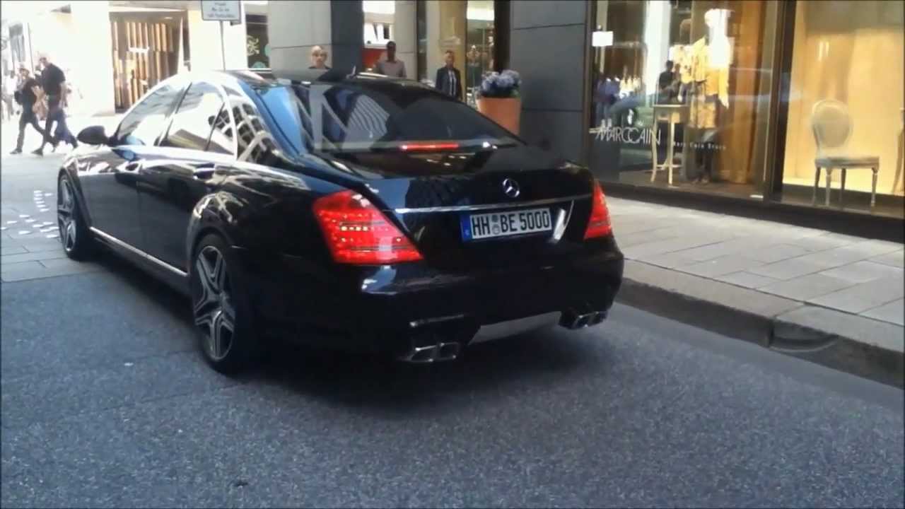 Mercedes S63 AMG - Hard REVS And LOUD Acceleration - YouTube