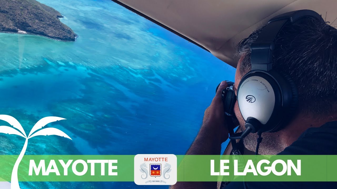 SURVOLER LE LAGON DE MAYOTTE et NAGER AVEC DES TORTUES - VLOG 02