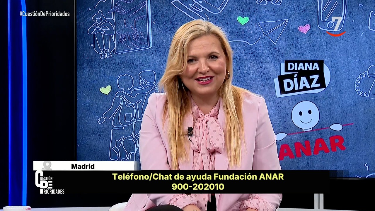 Diana Díaz, Fundación ANAR, da pistas a las familias para detectar ideas suicidas en menores