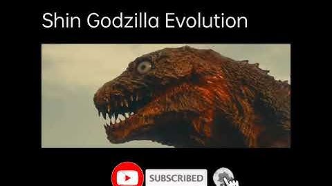 Evolution of Shin Godzilla #Shorts #Evolution