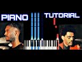 Over Now - Calvin Harris and The Weeknd (Piano Tutorial)