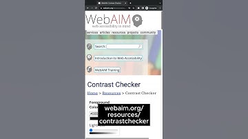 Contrast Checker
