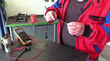 Co je cívka připojená ke zdroji napětí?