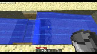 Minecraft Tutorial - Extending Water Flows