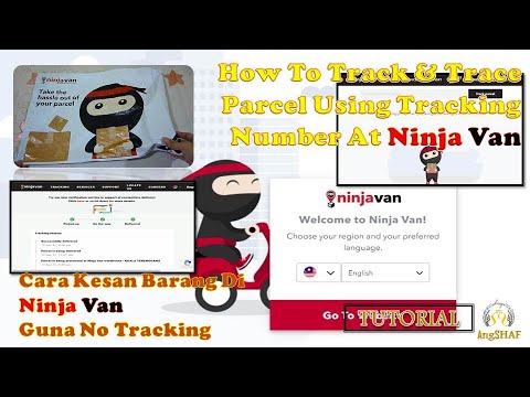 Tracking ninjavan no NINJAVAN Tracking