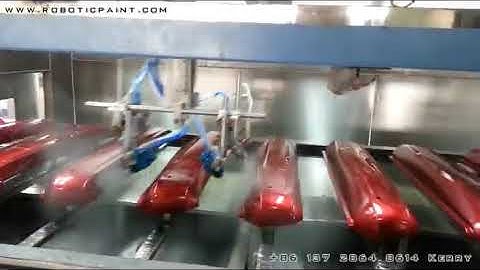 Automatic Spray Coating Machine with Conveyor type Painting Line System