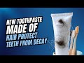 New Toothpaste Made Of Hair Protect Teeth From Decay 😱 #toothpaste #dentist #medical #viralvideo