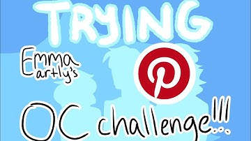 PINTEREST makes CHARACTER DESIGNS challenge! 