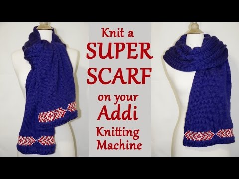 Addi Express King Size Knitting Machine Projects - Yay For Yarn  Knitting  machine tutorial, Knitting machine patterns, Machine knitting