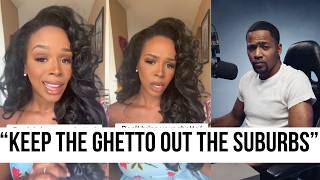 "Don't Bring Your Ghetto Habits To The Suburbs" Black Woman Tells Other Blacks To Behave!