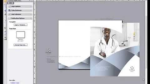 Changing Page Size and Resizing Graphics in Microsoft Publisher