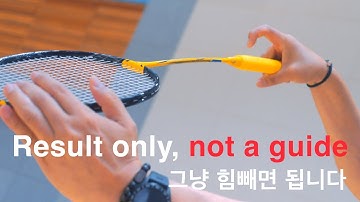 Racket, Grip, and Fingers: The Outcome, Not the Rule