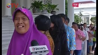 Kebahagiaan Masyarakat saat Halal Bihalal dengan Presiden Jokowi - BIM 15/06