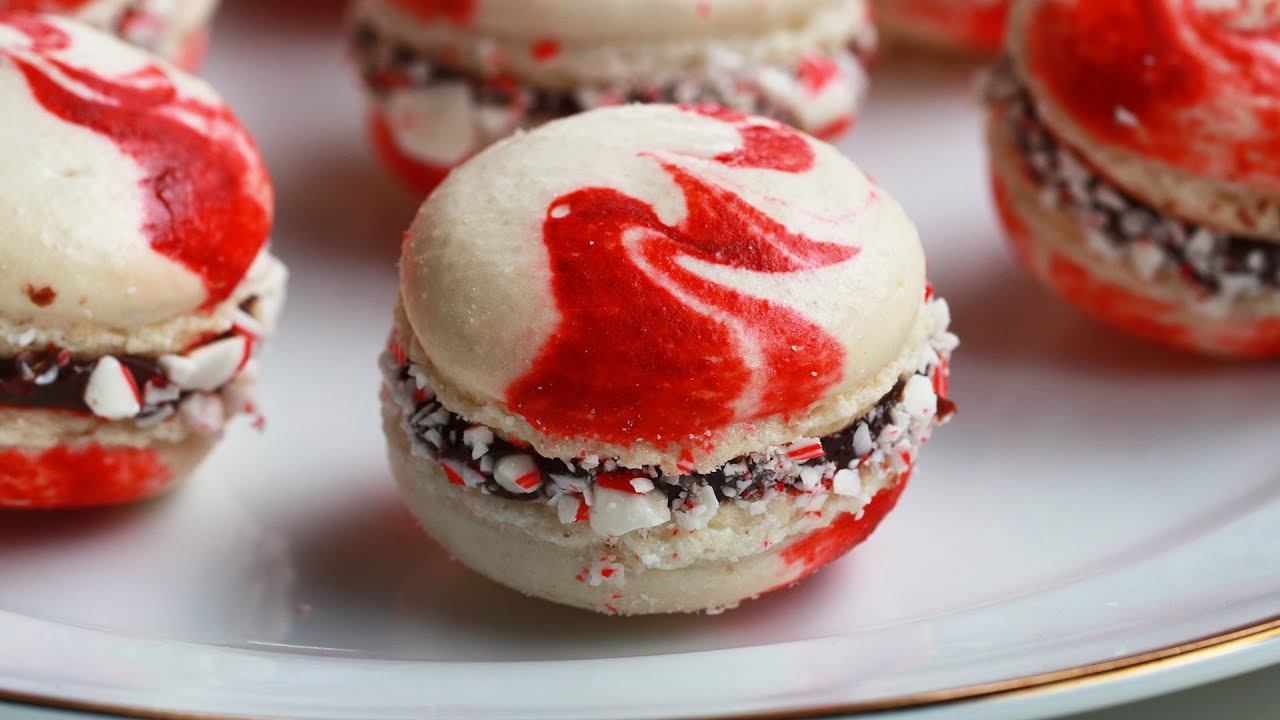 Peppermint Macarons | Tasty