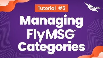 With FlyMSG You Can Organize your Sales Effectiveness and Templates Through Categories