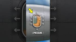 ✈️ Why Airplane Windows Are Round—The Shocking Safety Reason!