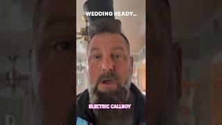 OLDSKULENERD IS READY!!! #weddingday #ready THANKS TO #electriccallboy #vows #wedding