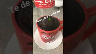 A home remedy I didn't know was good for coughs: Coca-Cola tea with oregano 🌿 #shorts