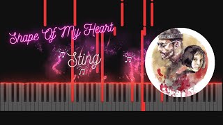 Shape Of My Heart - STING - Leon OST | Piano Cover Tutorial