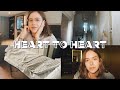 HEART TO HEART + STARTING ON THE HOUSE!? | sunbeamsjess