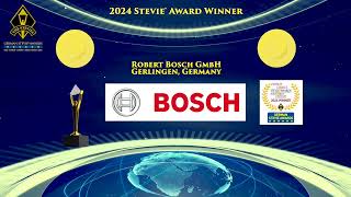 Robert Bosch GmbH wins a Stevie® Award in The 2024 International Business Awards®