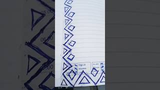 Simple border design❤️ #army #art #new #cute #trending #love #trendingshorts #like #live #shorts #v